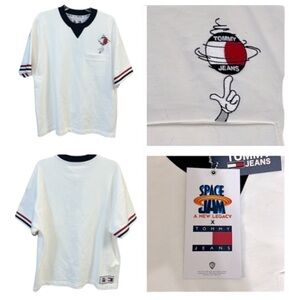 Space Jam X Tommy Hilfiger Shirt A New Legacy Looney Tunes NWT Large